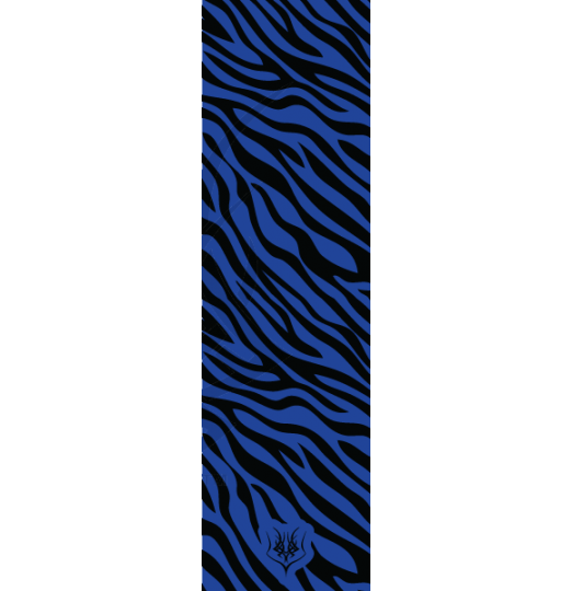 Zebra Pattern Stabi Blue