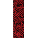 Zebra Pattern Stabi Red