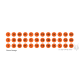 Fluoro Roman Numerals - Fluoro Orange
