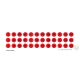 Fluoro Roman Numerals - Fluoro Red