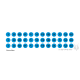 Fluoro Roman Numerals - Fluoro Blue