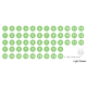 Numbers - Peel & Stick - Light Green