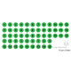 Fluoro Numbers - Fluoro Green