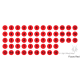 Fluoro Numbers - Fluoro Red