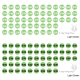 ID Circles - Peel & Stick - Light Green