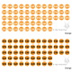 ID Circles - Peel & Stick - Orange