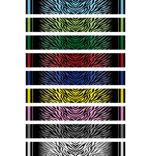 Zebra Stripes Fade