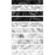 Topo Black & White